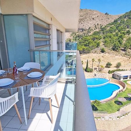 Skyline 9 Apartamento De 2 Dormitorios Soleado Con Terraza Privada Benidorm Eksteriør bilde