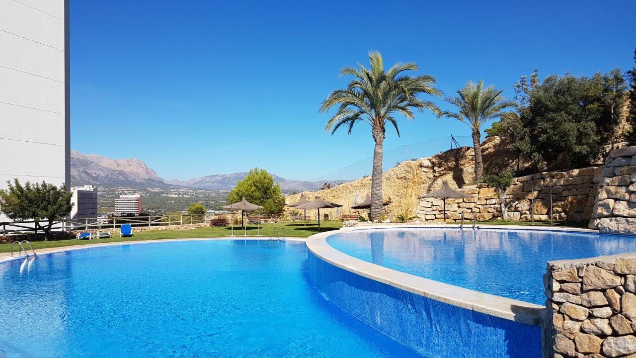 Skyline 9 Apartamento De 2 Dormitorios Soleado Con Terraza Privada Benidorm Eksteriør bilde