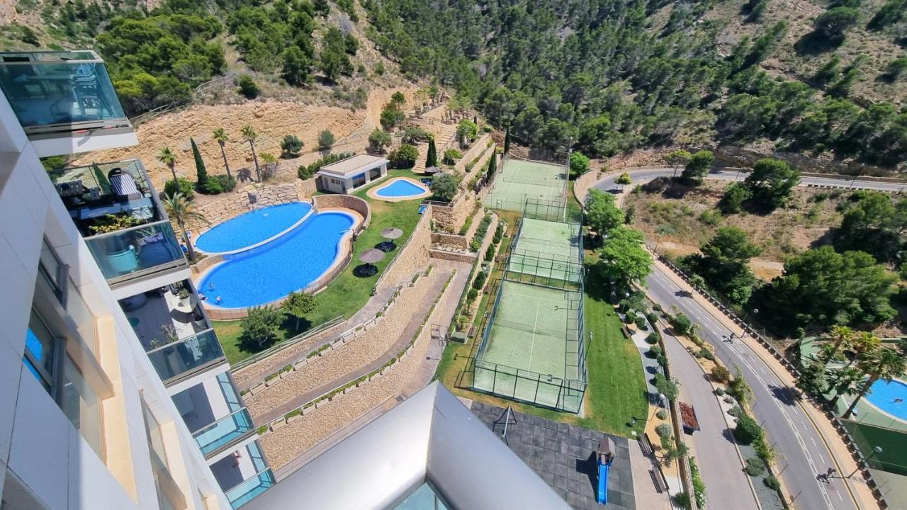 Skyline 9 Apartamento De 2 Dormitorios Soleado Con Terraza Privada Benidorm Eksteriør bilde